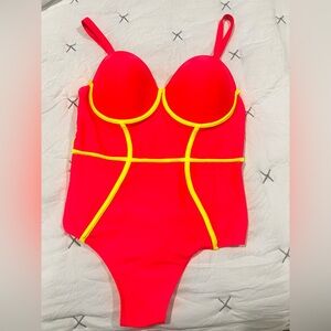 Vibrant Pink Women's Swimsuit